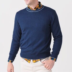 Southern Tide Jade Heather Tipper Crewneck Pullover